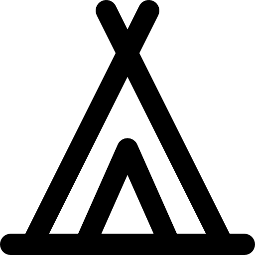 tipi Basic Black Outline icono