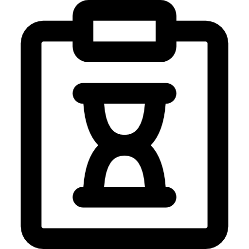 メモ帳 Basic Black Outline icon