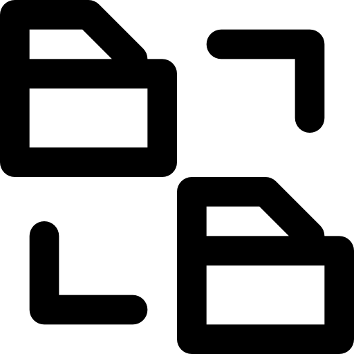 Folder Basic Black Outline icon