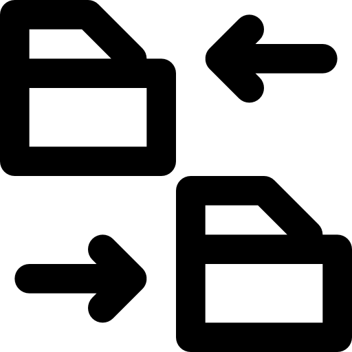 폴더 Basic Black Outline icon