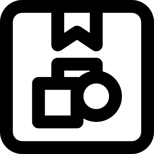 パッケージ Basic Black Outline icon