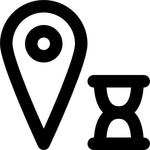 marcador de posición Basic Black Outline icono