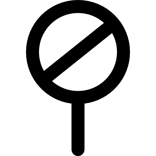 Pin Basic Black Outline icon