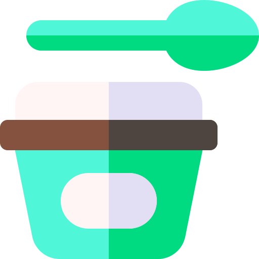 아이스크림 컵 Basic Rounded Flat icon