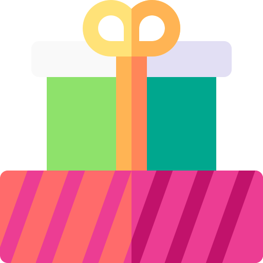 Giftbox Basic Rounded Flat icon