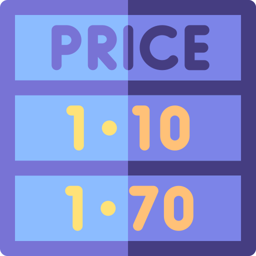 prezzo del petrolio Basic Rounded Flat icona