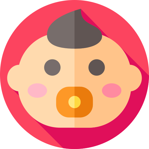 baby Flat Circular Flat icon
