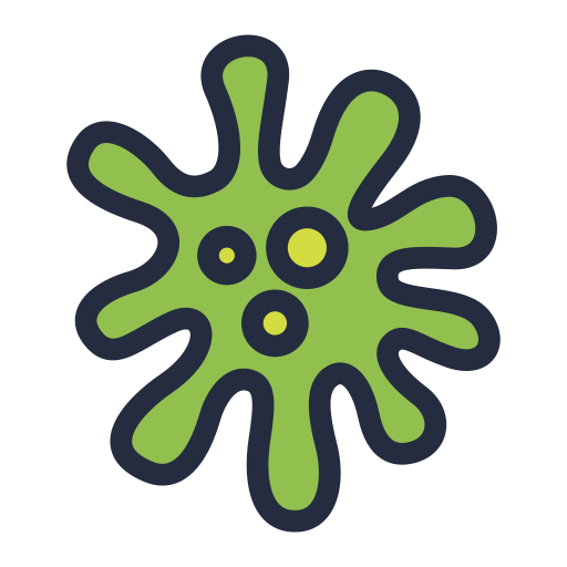 ウイルス Octopocto Lineal Color icon