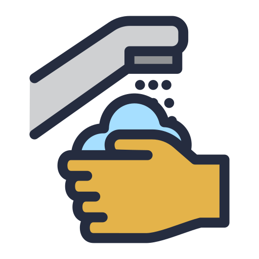 手を洗う Octopocto Lineal Color icon