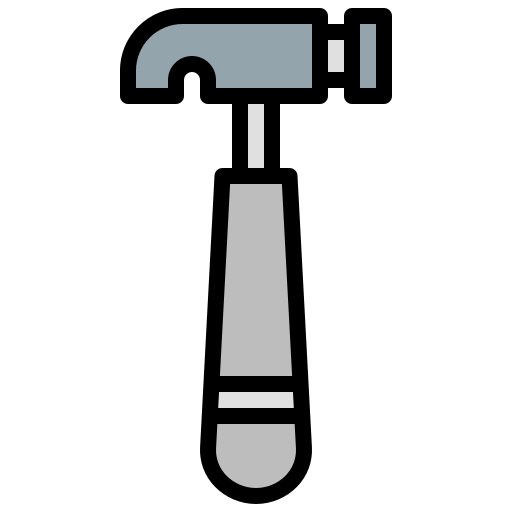 Hammer Surang Lineal Color icon