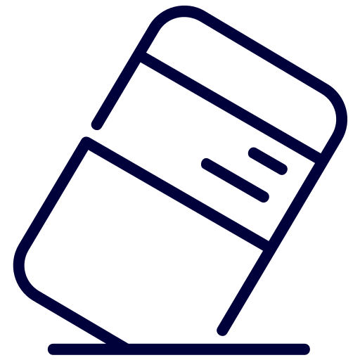 Eraser Generic Detailed Outline icon