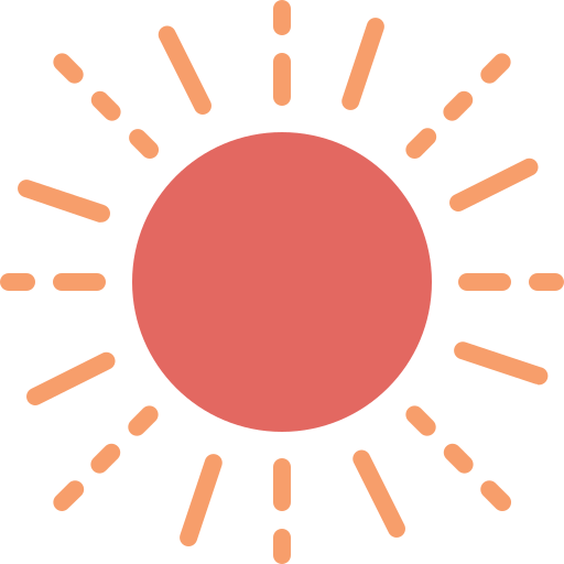 słońce Generic Flat ikona