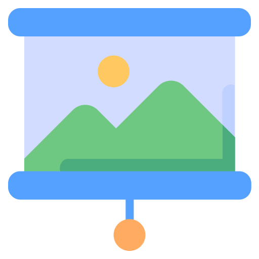 presentación gráfica Generic Flat icono