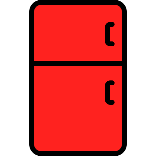 Fridge Generic Outline Color icon