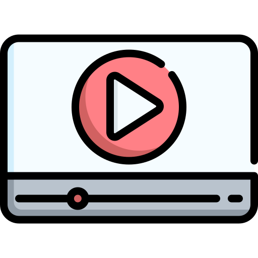 videoplayer Special Lineal color icon