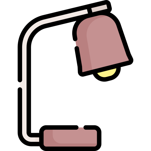 lámpara de escritorio Special Lineal color icono