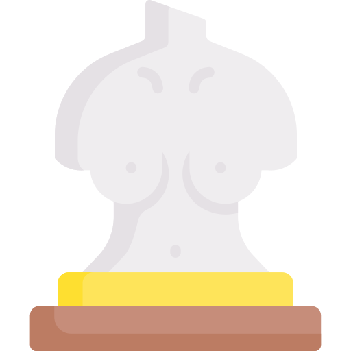 borstbeeld Special Flat icoon