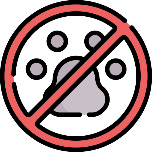No pets Special Lineal color icon