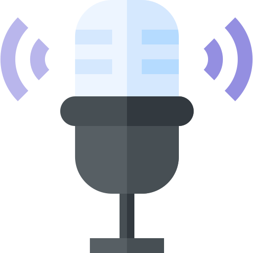 mikrofon Basic Straight Flat ikona