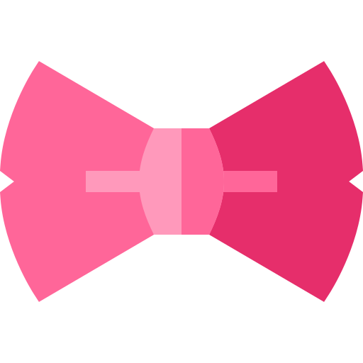 Bowtie Basic Straight Flat icon