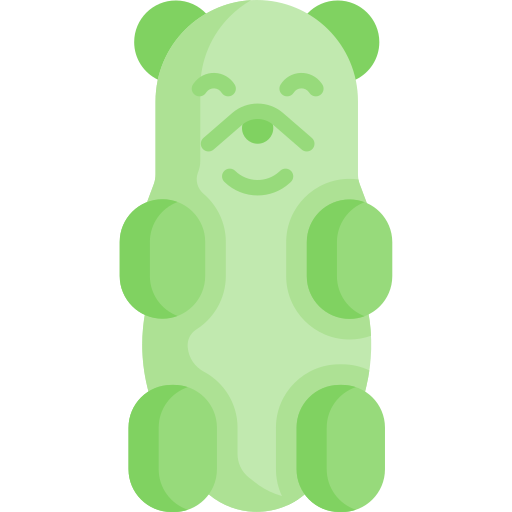 Gummy bear Special Flat icon