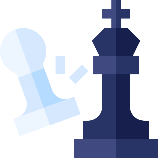 ajedrez Basic Straight Flat icono