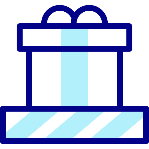 cajas de regalo Detailed Mixed Lineal color icono
