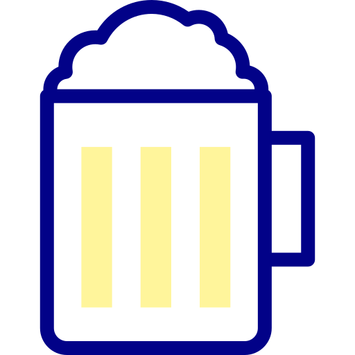bierkrug Detailed Mixed Lineal color icon