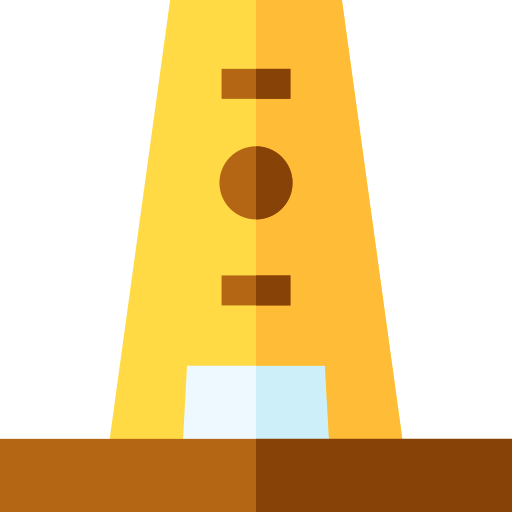 Obelisk Basic Straight Flat icon