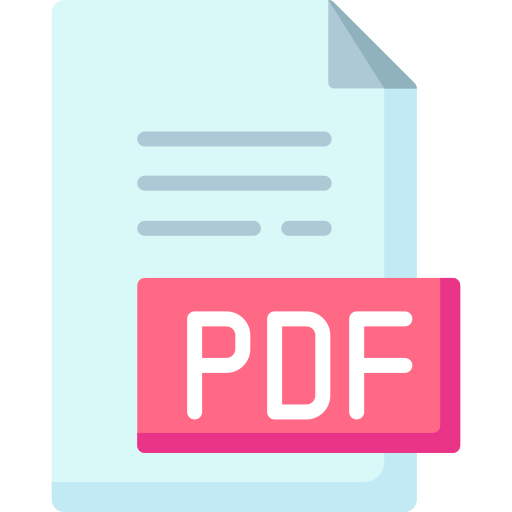 pdf Special Flat icona