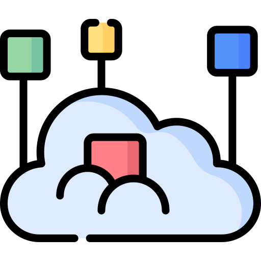 chmura obliczeniowa Special Lineal color ikona