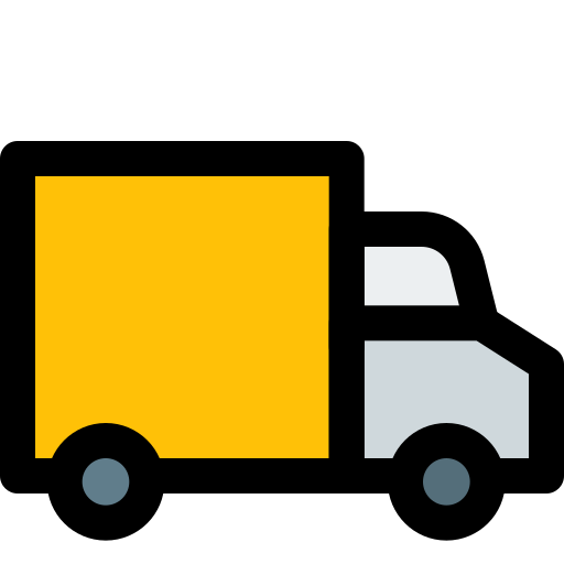 Truck Pixel Perfect Lineal Color icon