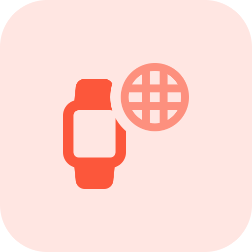 orologio intelligente Pixel Perfect Tritone icona