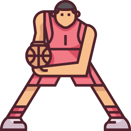 basketball-spieler Generic Outline Color icon