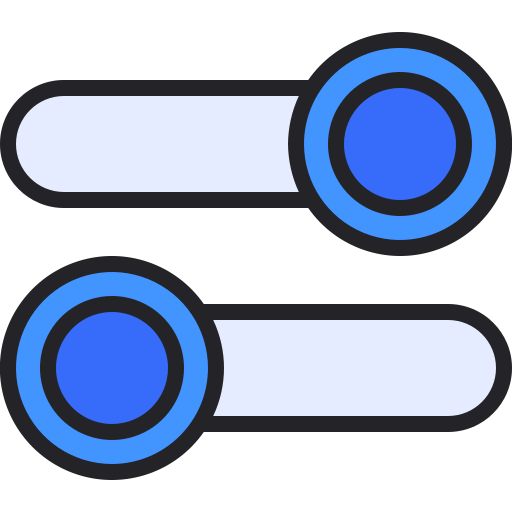 스위치 Generic Outline Color icon