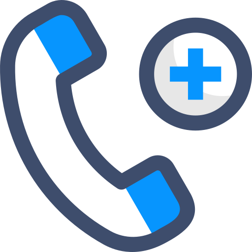 의료 지원 SBTS2018 Blue icon