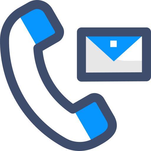 telefoongesprek SBTS2018 Blue icoon