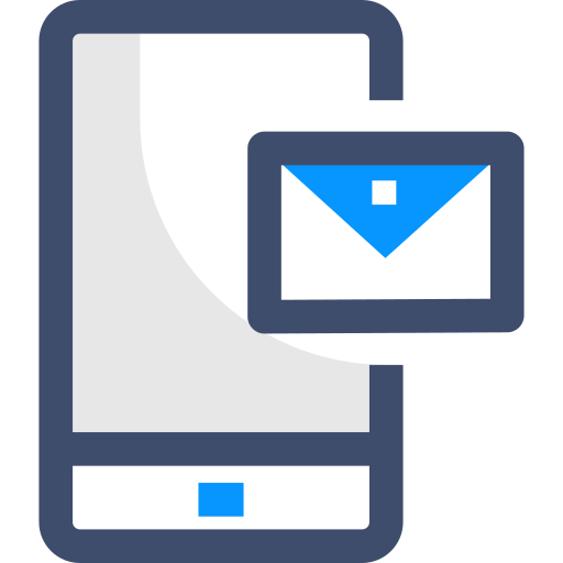mail SBTS2018 Blue icoon