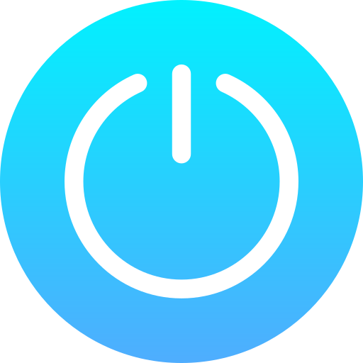 電源オン Generic Flat Gradient icon