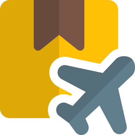 航空便 Pixel Perfect Flat icon
