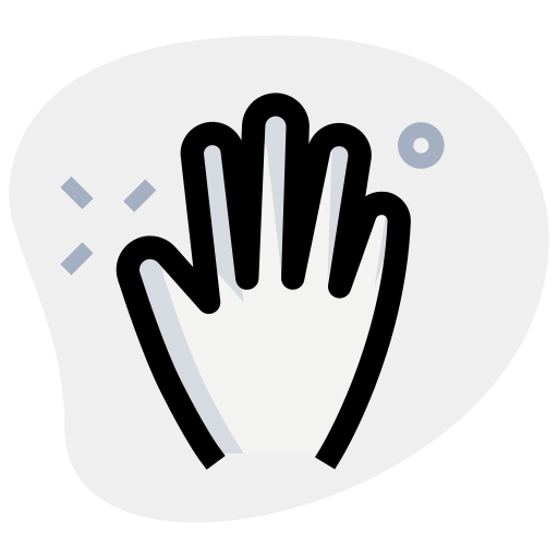 Finger up Generic Rounded Shapes icon