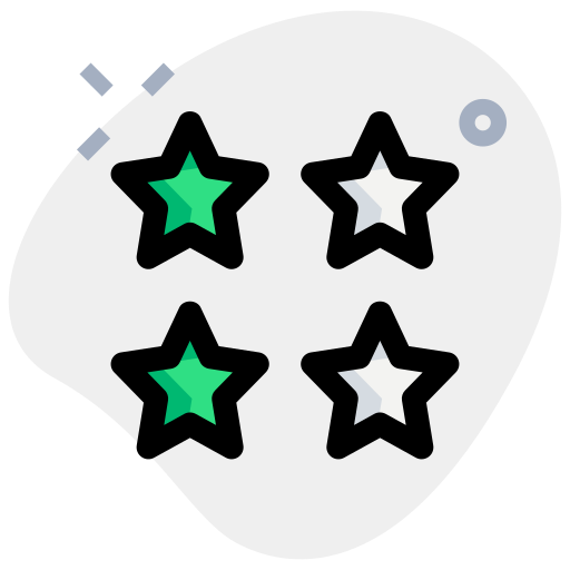 4 つ星 Generic Rounded Shapes icon