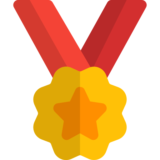 medal Pixel Perfect Flat ikona