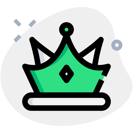 王族の王冠 Generic Rounded Shapes icon