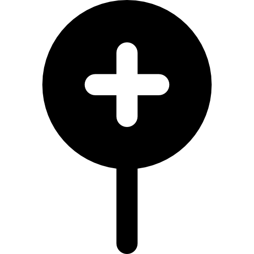 ピン Basic Black Solid icon