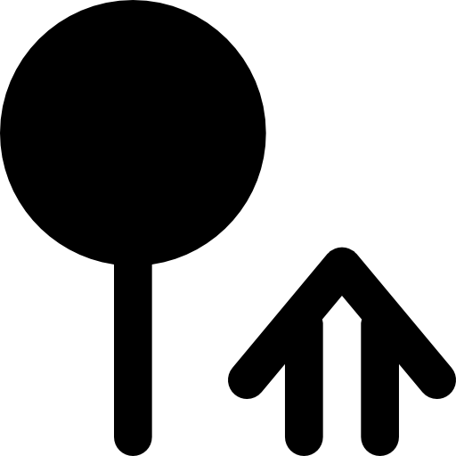 Pin Basic Black Solid icon