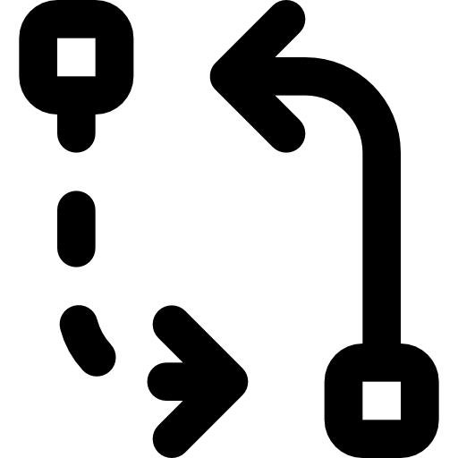 transferir Basic Black Outline icono