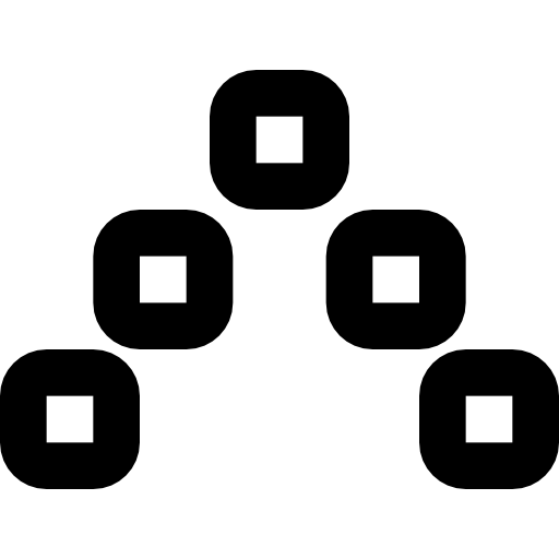 freccia su Basic Black Outline icona