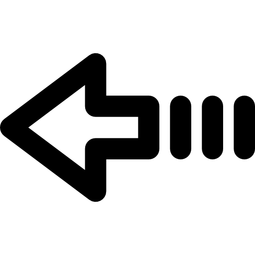 Rewind Basic Black Outline icon