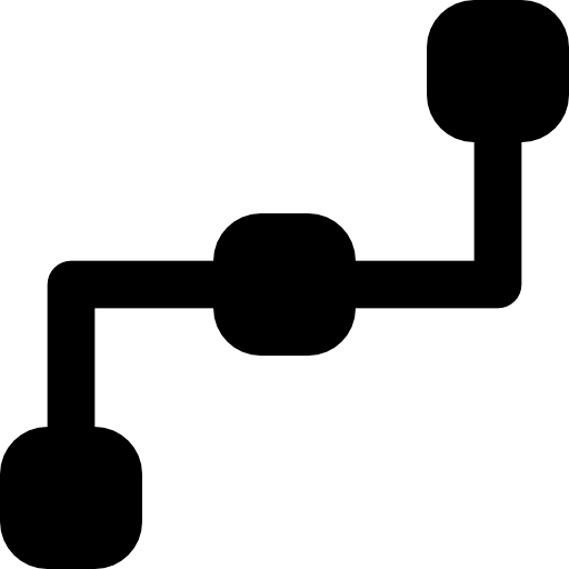 Connection Basic Black Solid icon